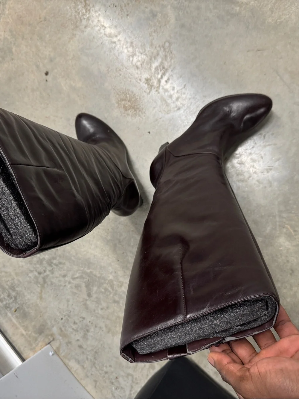 Nine West Brown Knee High Boots Women’s 9.5M